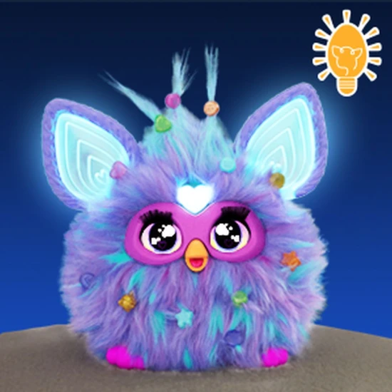 Furby Lila Hasbro Furby Lila – interaktives Plüschspielzeug