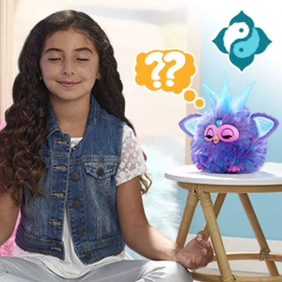 Furby Lila Hasbro Furby Lila – interaktives Plüschspielzeug
