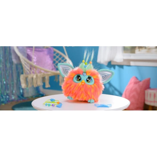 Furby Koralle Hasbro Furby Koralle – interaktives Plüschspielzeug