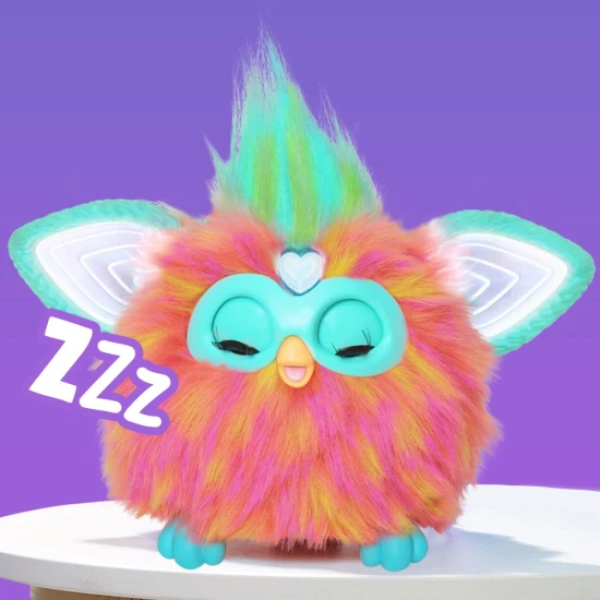 Furby Koralle Hasbro Furby Koralle – interaktives Plüschspielzeug