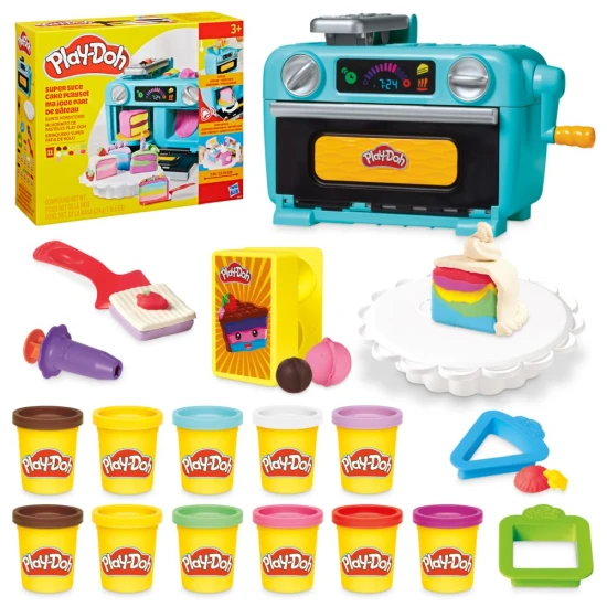 Hasbro Play-Doh Spielset Kuchen und Ofen