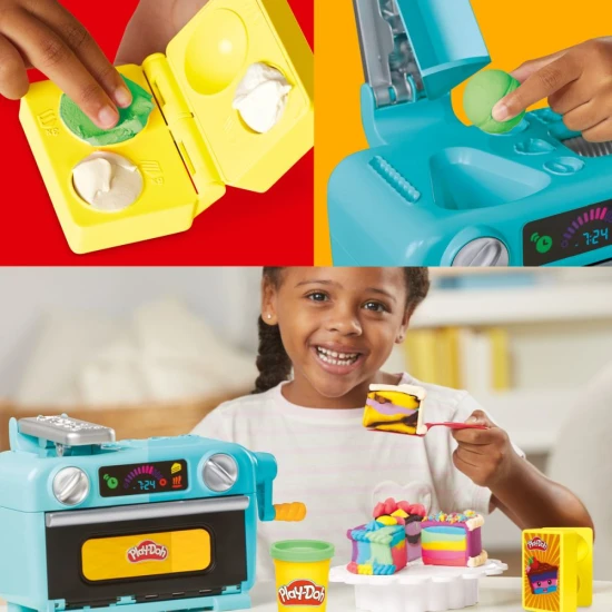 Hasbro Play-Doh Spielset Kuchen und Ofen