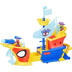 Spiderman Piratenschiff mit Seifenblasen