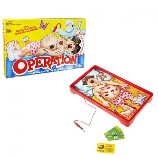 Game Operation – ein unterhaltsames und lehrreiches Gesellschaftsspiel für Kinder.