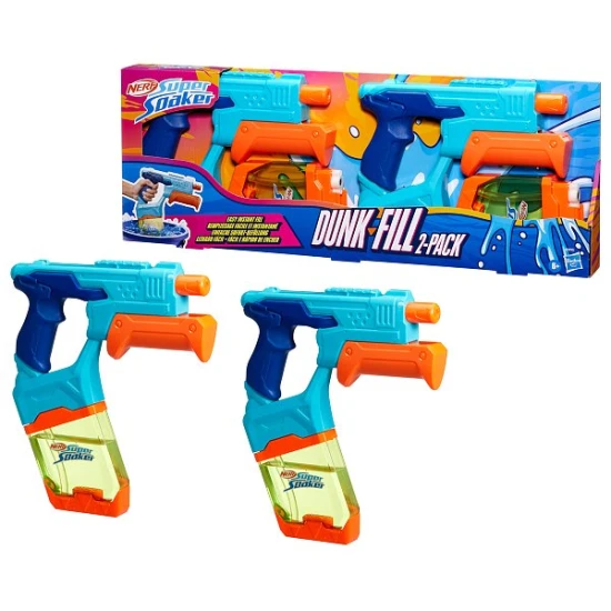 Nerf Super Soaker Dunk Fill Wasserpistolen Doppelpack