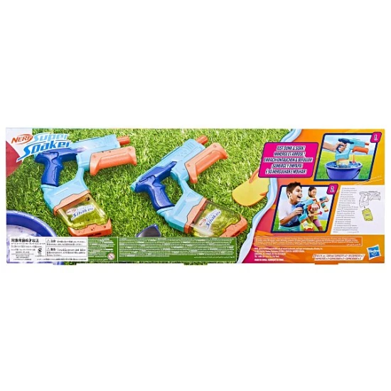 Nerf Super Soaker Dunk Fill Wasserpistolen Doppelpack