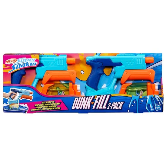 Nerf Super Soaker Dunk Fill Wasserpistolen Doppelpack