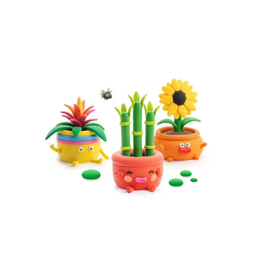 Hey Clay Modelliermasse Plant Friends