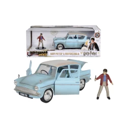 Harry Potter Auto Ford Anglia 1959 1:24 mit Harry Potter Figur