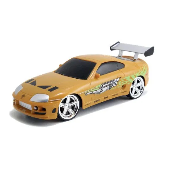 RC-Auto Brian's Toyota Supra 1:24 in sattem Orange, für die Fernsteuerung