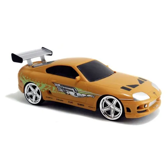 RC-Auto Brian's Toyota Supra 1:24 in sattem Orange, für die Fernsteuerung