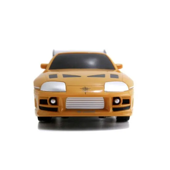 RC-Auto Brian's Toyota Supra 1:24 in sattem Orange, für die Fernsteuerung