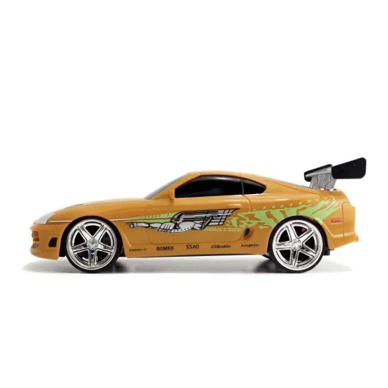 RC-Auto Brian's Toyota Supra 1:24 in sattem Orange, für die Fernsteuerung