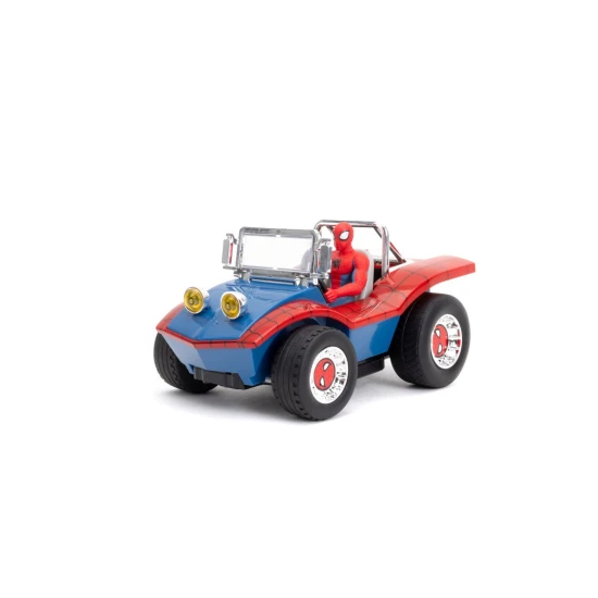 Spiderman-Fernbedienungs-Buggy Marvel Spider-Man RC Buggy 1:24 mit Spider-Man-Figur und Fernbedienung