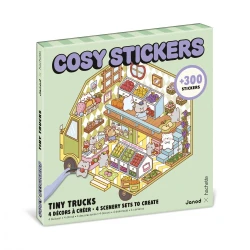 Aufkleber Cosy Stickers Miniwelt Lieferwagen