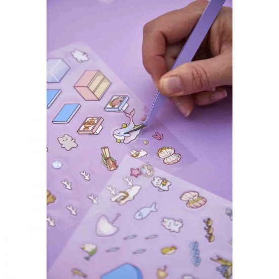 Janod Aufkleber Cosy Stickers Miniwelt Lieferwagen