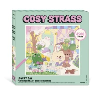 Diamantmalerei Cosy Strass Nachtszenerie