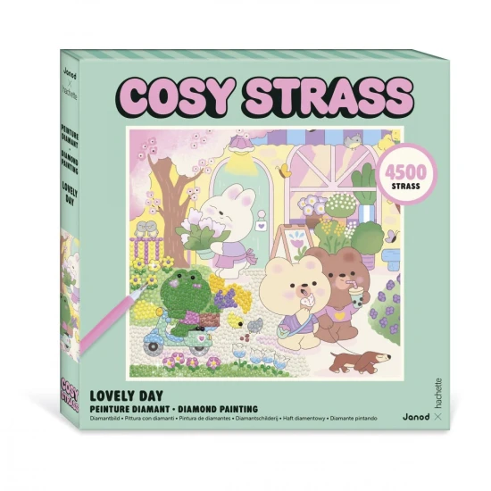 Janod Diamantmalerei Cosy Strass Nachtszenerie