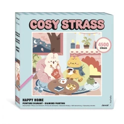 Diamantmalerei Cosy Strass Süßes Zuhause