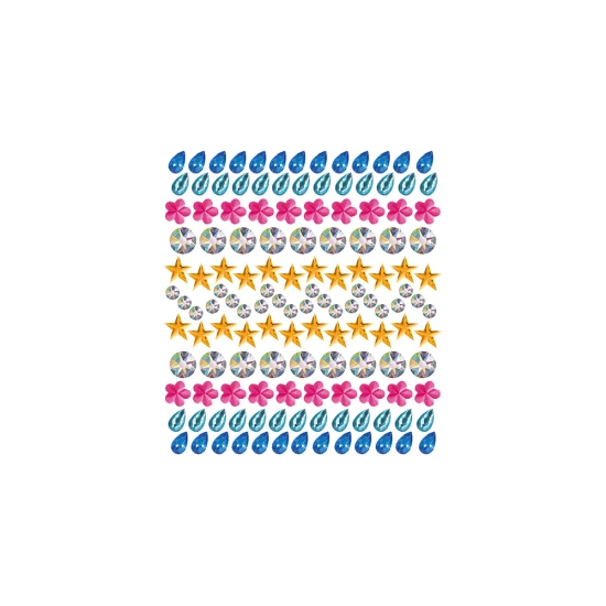 Glitzernde Bilder mit Strassperlen - ein Kreativset für Kinder zum Gestalten