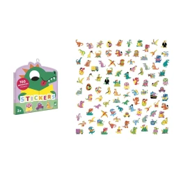 Dinosaurier-Aufkleber 100 Stück