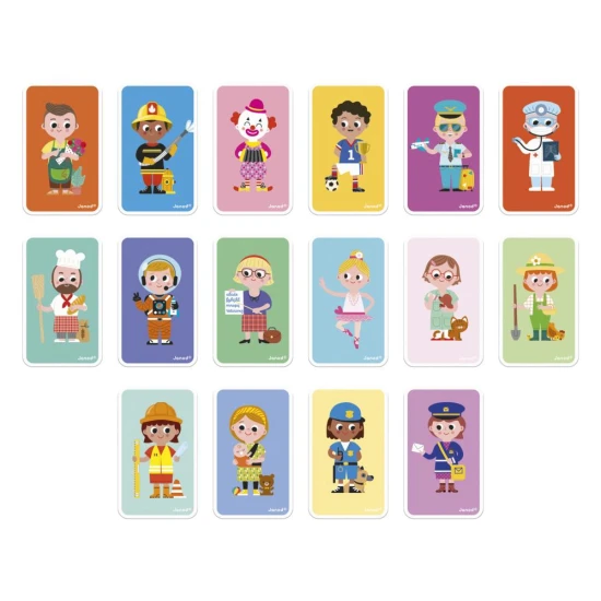 Mit diesem süßen, farbenfrohen Magnetspielzeug lernt Ihr Kind 16 Berufe kennen und hat die Möglichkeit, noch viele weitere zu erfinden!