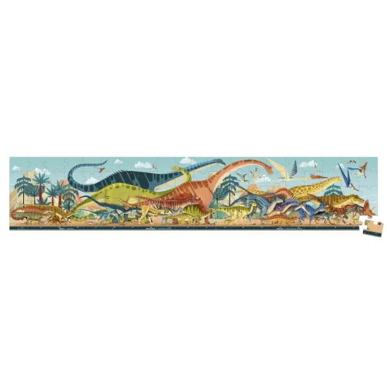 Die Puzzles enthalten mehr als 40 Kreaturen und wecken die Neugier auf die Ära der Dinosaurier.