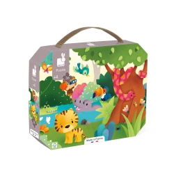 Puzzle im Koffer Dschungel 36 Teile