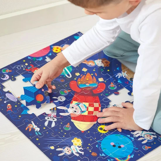 Puzzle im Koffer Universum 54 Teile