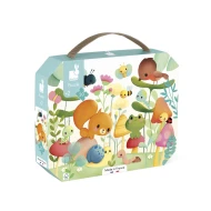Puzzle im Koffer Gartentiere 20 Teile