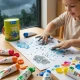 Jarmelo Fingerfarben – 7er-Set mit ungiftigen Farben, ideal für Kinder ab 2 Jahren