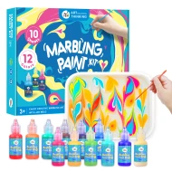 Marmorierset 12 farben