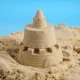 Jarmelo Kinetic Sand Set Deluxe – zwei Sandsäcke, 18 Modellierwerkzeuge und ein Laufstall