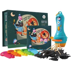 Märchenhafte Projektionstaschenlampe Schattentheater