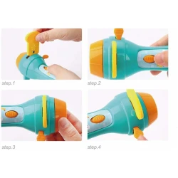 Märchenhafte Projektionstaschenlampe Schattentheater