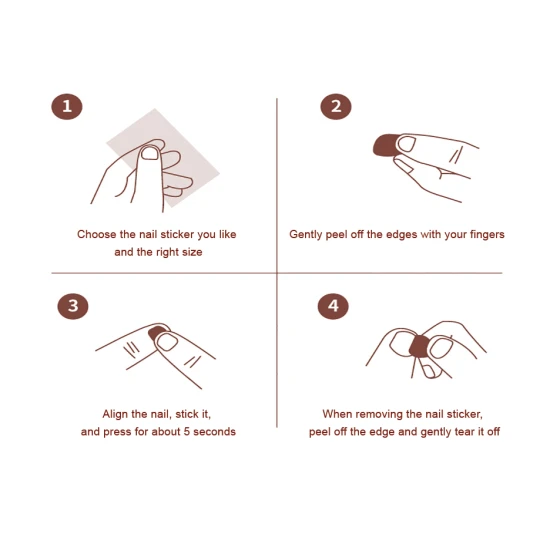 Jarmelo Nagelsticker für süße Kleine – 540 farbenfrohe Kindersticker, wasserfest und kindersicher