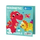 Jarmelo Magnetisches 3-in-1-Puzzle – Dinosaurier mit 48 magnetischen Teilen und leuchtenden Teilen, geeignet für Kinder ab 3 Jahren