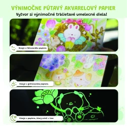 Aquarellmalerei-Kreativbuch Pet Paradise 