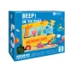 Jarmelo Beep! Unterwegspuzzle 3-in-1 – 88/96/108 Teile mit Verkehrsszene und Bilderbuch