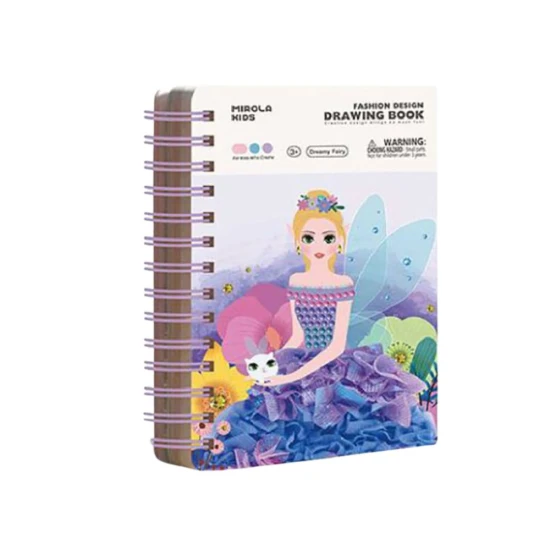 Jarmelo Traumfee – Kreativbuch mit Aquarellmalerei, Textilien, Steinen und Stickern für Kinder