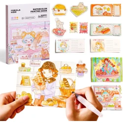 Kreativbuch Aquarellmalerei Dessert Princess