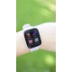 Lilafarbene Kiddoboo-Smartwatch für Kinder in Lilac mit Überwachung verschiedener täglicher Aktivitäten, Farbdisplay und bequemem Armband.
