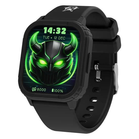 Kinder-Gaming-Smartwatch GOAT Rage Schwarz - Kiddoboo KB019X3BLK