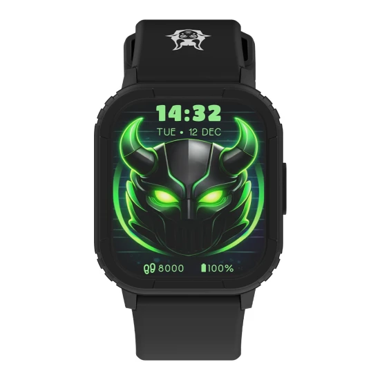 Kinder-Gaming-Smartwatch GOAT Rage Schwarz - Kiddoboo KB019X3BLK