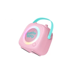 Bluetooth-Karaoke-Set mit Mikrofon und Lautsprecher KidsVoice Pink