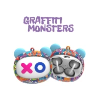 Kabellose Kinder In-Ear-Kopfhörer GOAT Graffiti Monsters