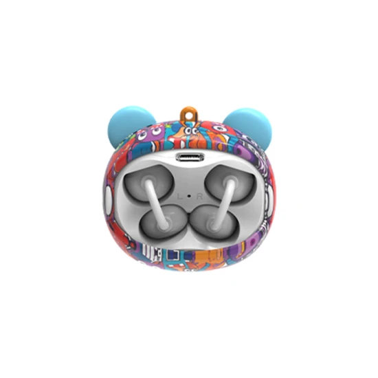 Kabellose Kinder In-Ear-Kopfhörer GOAT Graffiti Monsters bunt