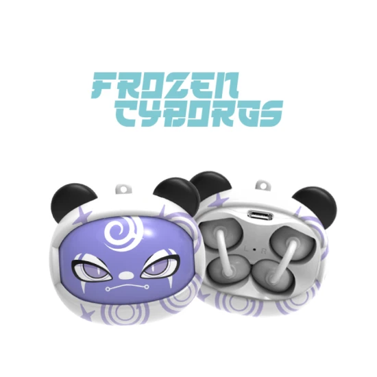 Kabellose Kinder In-Ear-Kopfhörer GOAT Frozen Cyborgs lila