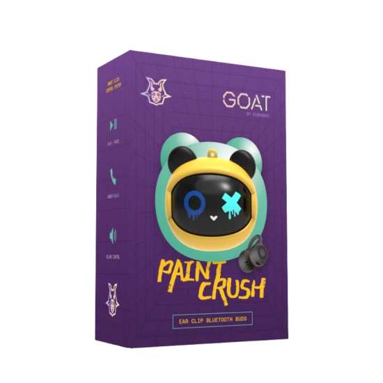 Kabellose Kinder In-Ear-Kopfhörer GOAT Paintcrush gelb