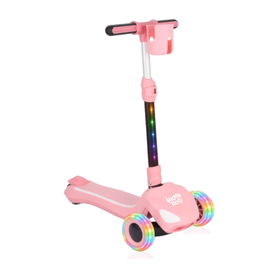 Elektrischer Scooter Trecyclo Pink Kinder E-Scooter mit drei Rädern